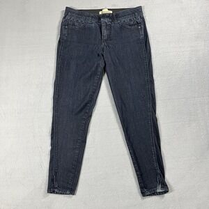 Democracy Jeans Womens 8 Blue Ab Technology Skinny Stretch Dark Wash Denim